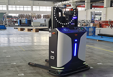 Laser Guided Forklift Navigation