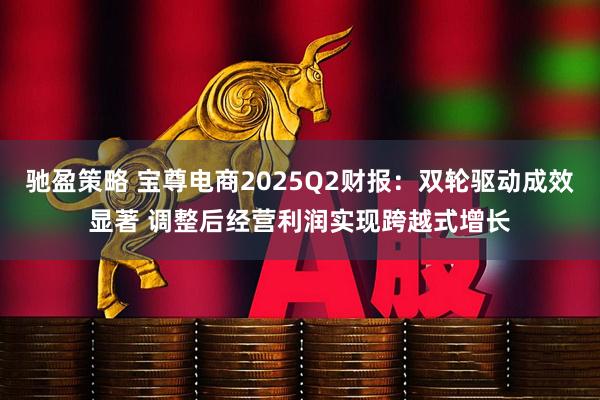 驰盈策略 宝尊电商2025Q2财报：双轮驱动成效显著 调整后经营利润实现跨越式增长